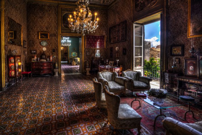 Palazzo Conte Federico in Palermo on Sicily, Italy